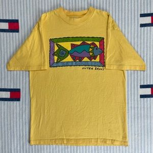 Vintage Fish Art Artwork Nature Short sleeve tee shirt